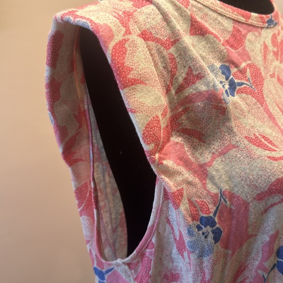 EUC- Ted Baker London Padded shoulder linen blend top - Picture 5 of 10